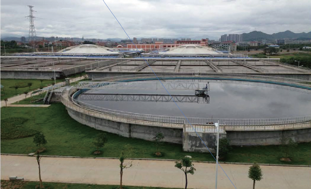 120000m3/d Urban domestic sewage treatment project